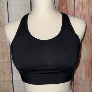 PINK Victoria's Secret Ultimate Black Sports Bra Small
